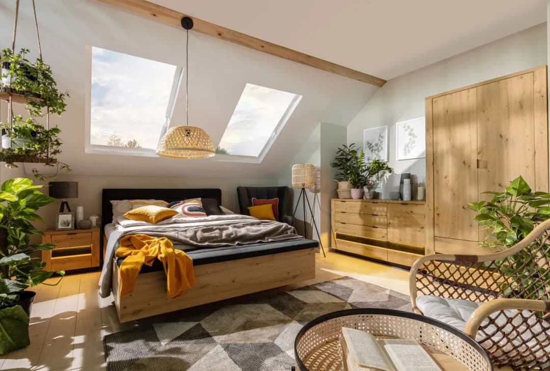 Jak urządzić sypialnię ze skosami, by uniknąć błędów w aranżacji