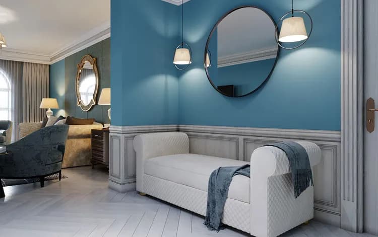 Gdzie powiesić lustro w przedpokoju, aby optycznie powiększyć przestrzeń?