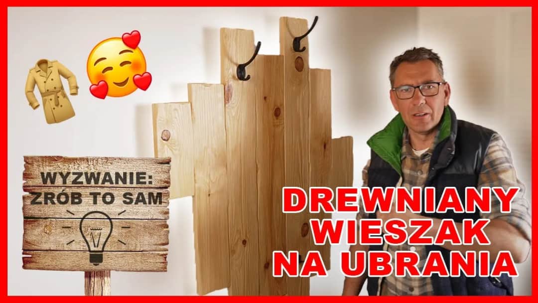 Jak zrobić wieszak na ubrania do przedpokoju - proste i tanie pomysły