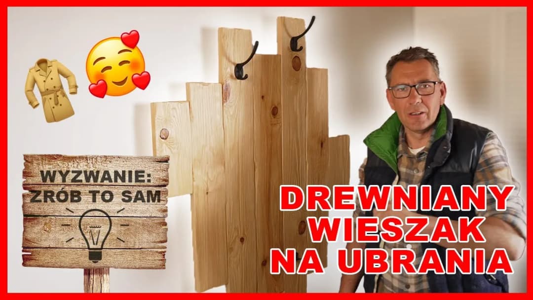 Jak zrobić wieszak na ubrania do przedpokoju - proste i tanie pomysły